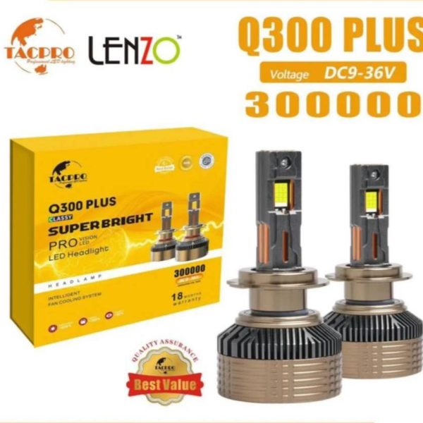 هدلایت لنزو Q300 Plus